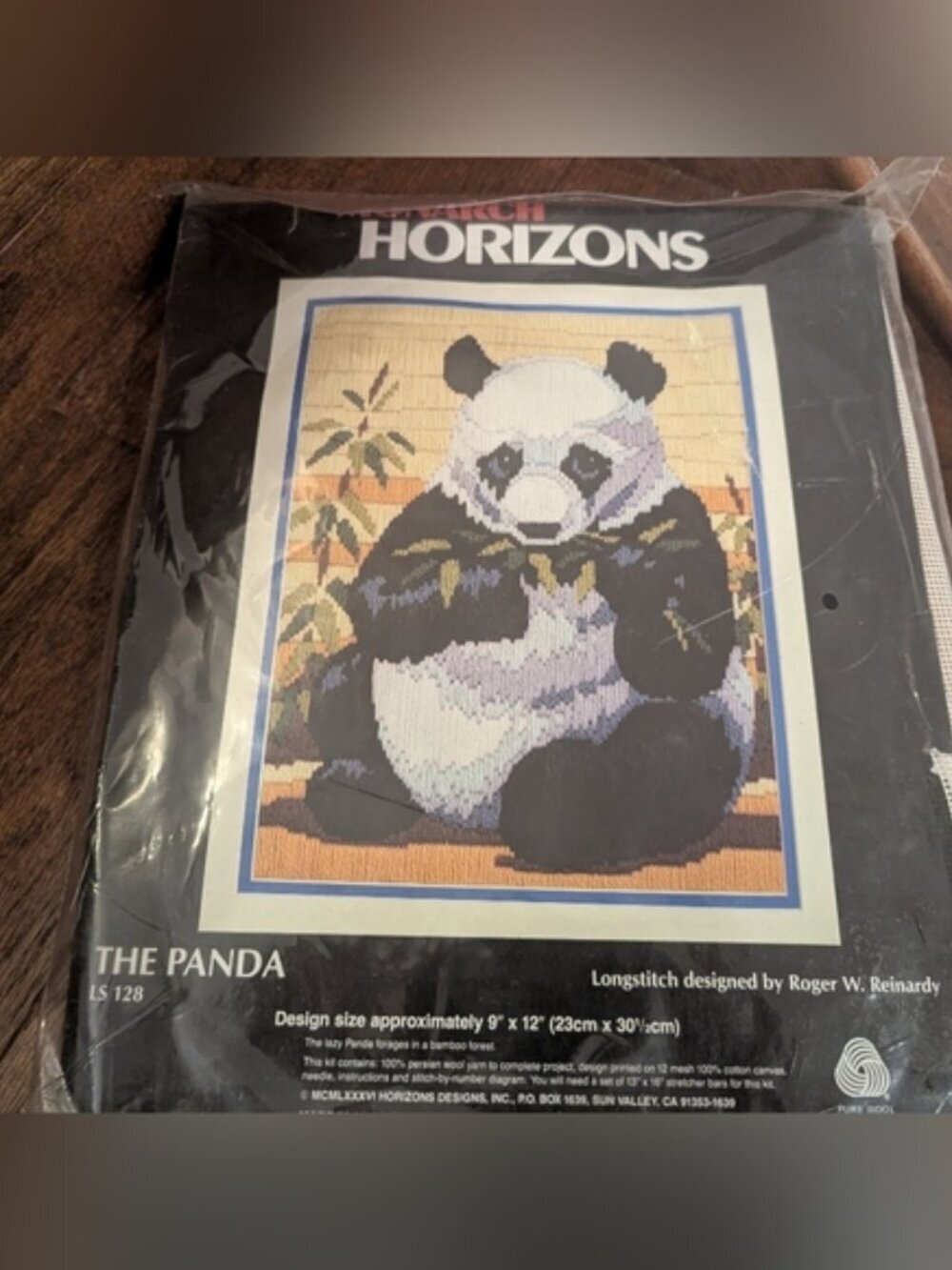 Monarch Horizons Longstitch Kit called The Panda